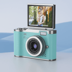 4K Digital Camera with Flip Screen and High Resolution Photo Capture
