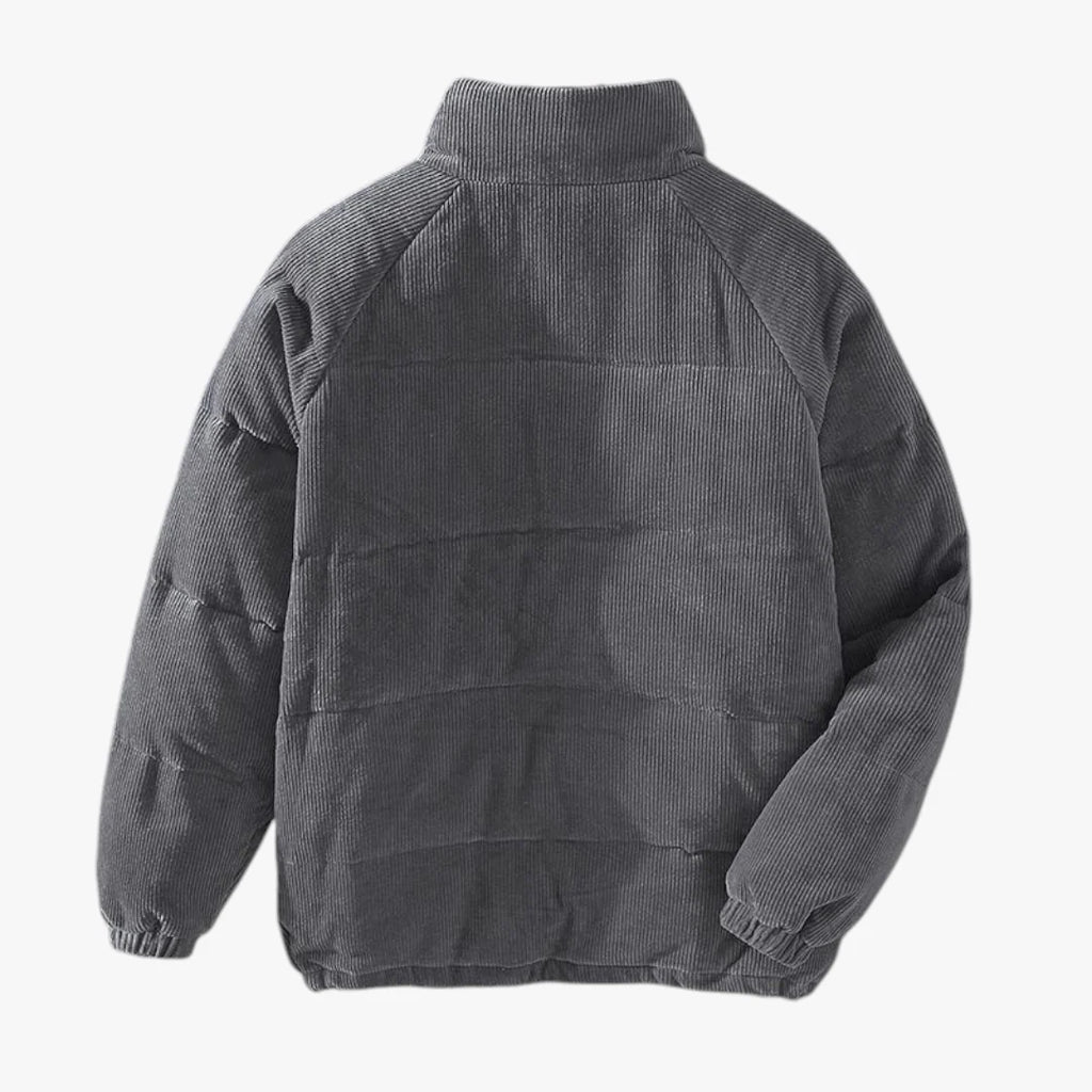 Men’s Quilted Lightweight Winter Jacket with Padded Design