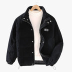 Men’s Quilted Lightweight Winter Jacket with Padded Design