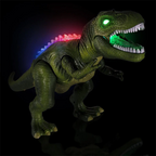 Remote Control Dinosaur Toy with Lights Sound and Walking Motion