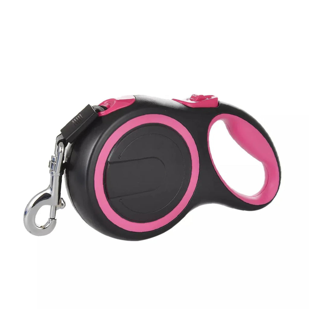 Retractable Dog Leash with One Button Brake and Ergonomic Handle