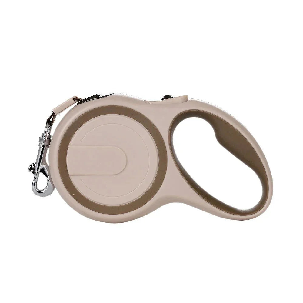 Retractable Dog Leash with One Button Brake and Ergonomic Handle