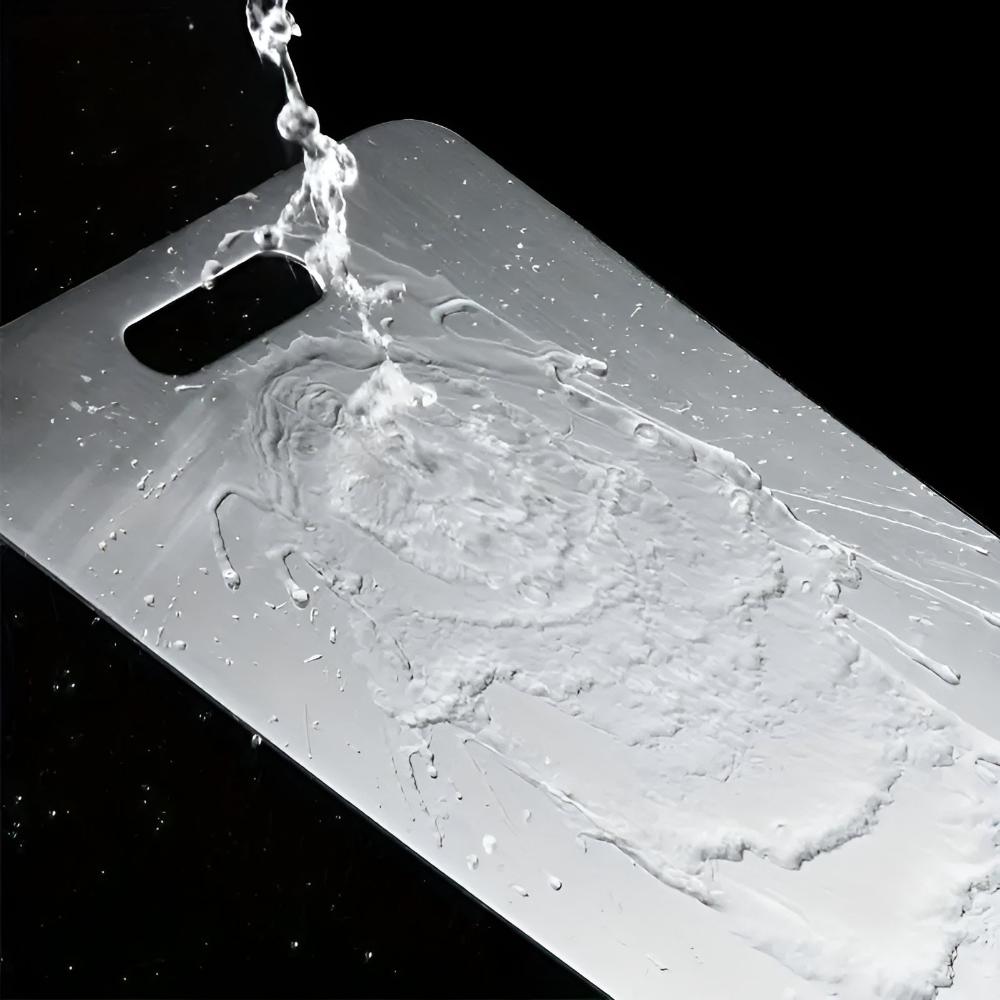Stainless Steel Cutting Board with Non Porous Surface for Kitchen Food Preparation
