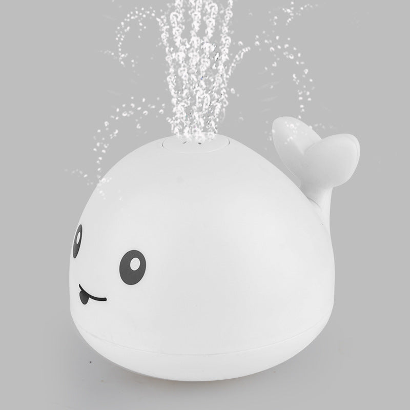 Baby Whale Bath Toy with Water Fountain Spray
