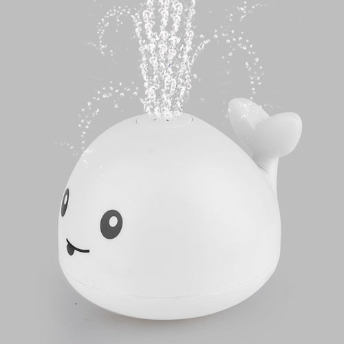 Baby Whale Bath Toy with Water Fountain Spray