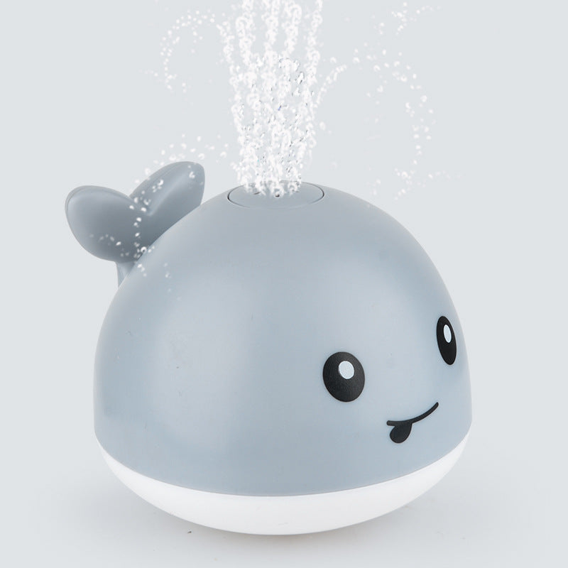 Baby Whale Bath Toy with Water Fountain Spray